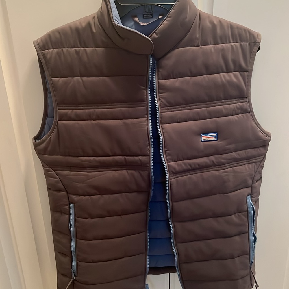 Johnnie O Men’s Harwich Lightweight Quilted Puffer Vest Pewter M - Picture 8 of 8